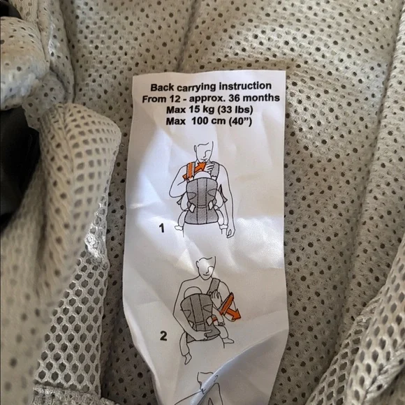 BabyBjorn Gray Carrier - One Air